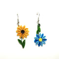 #104 - Yellow and Blue Flower