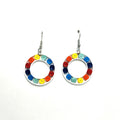 #118 - Rainbow Dot Earrings