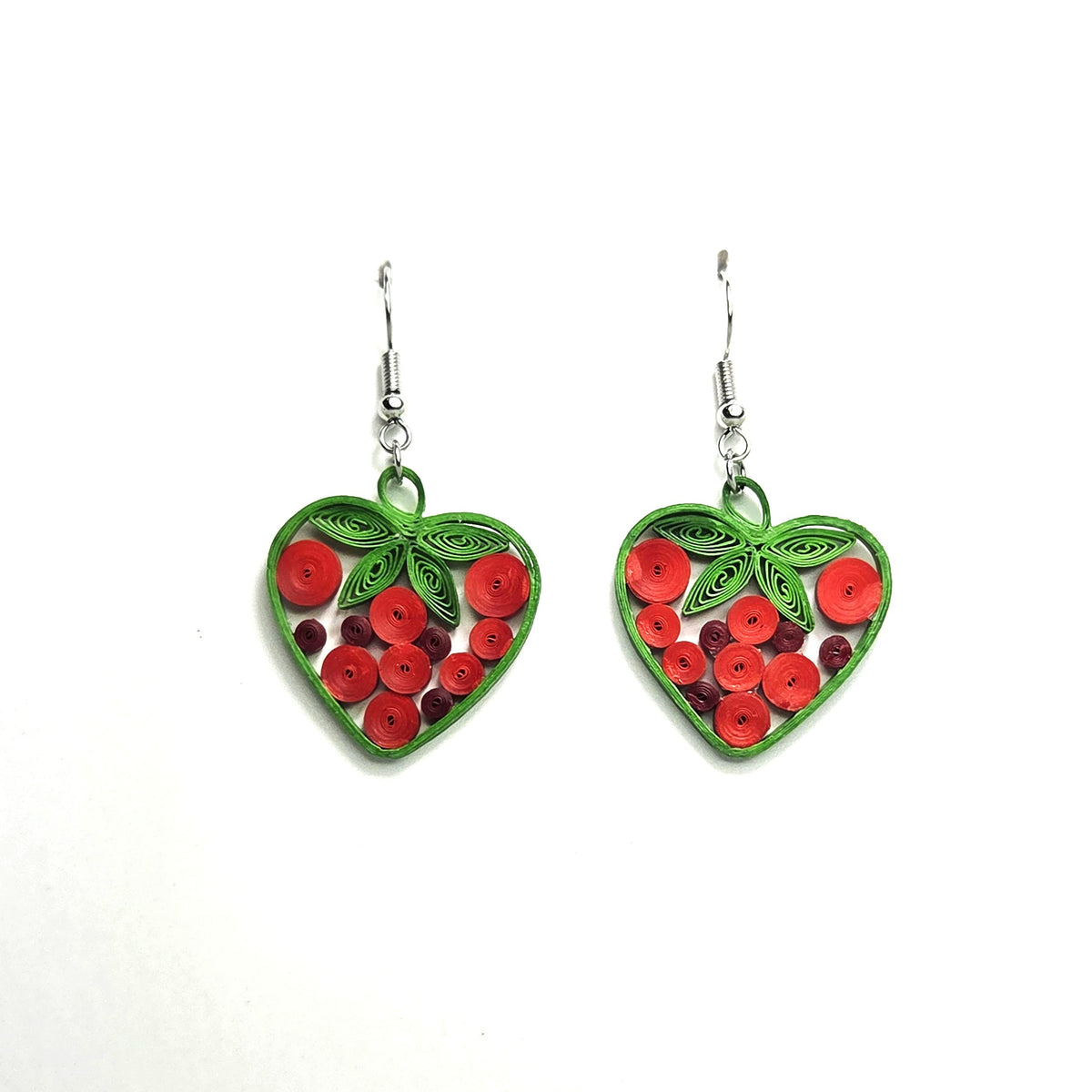#122 - Strawberry Earrings
