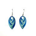 #126 - Blue Pick Earrings