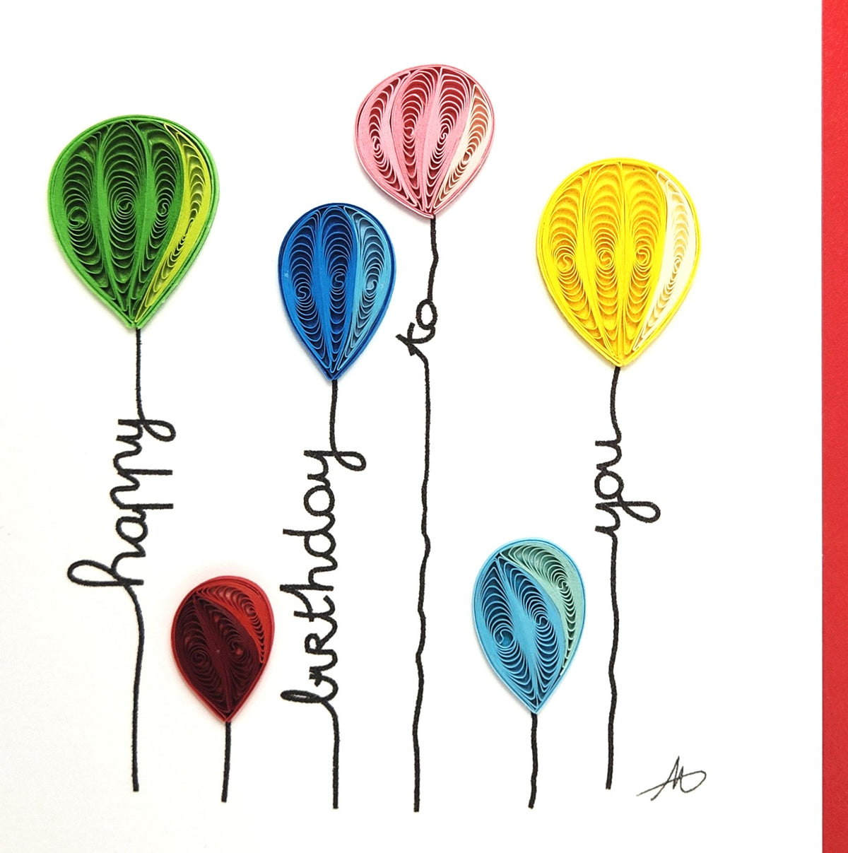 #21 - Happy Birthday Balloons