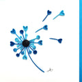 #24 B - Blue Dandelion