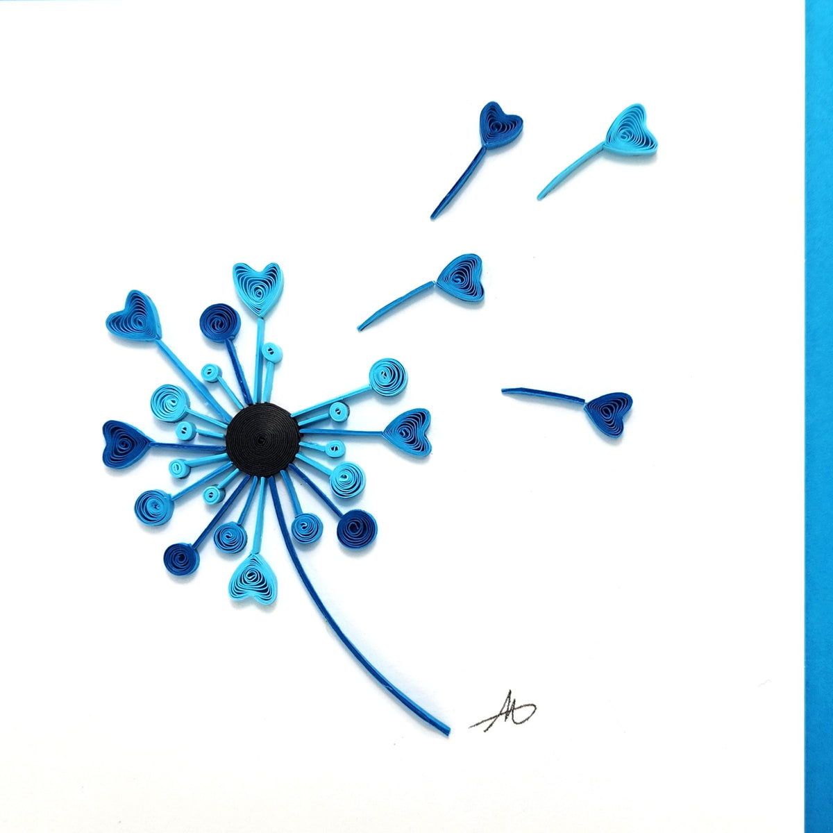 #24 B - Blue Dandelion