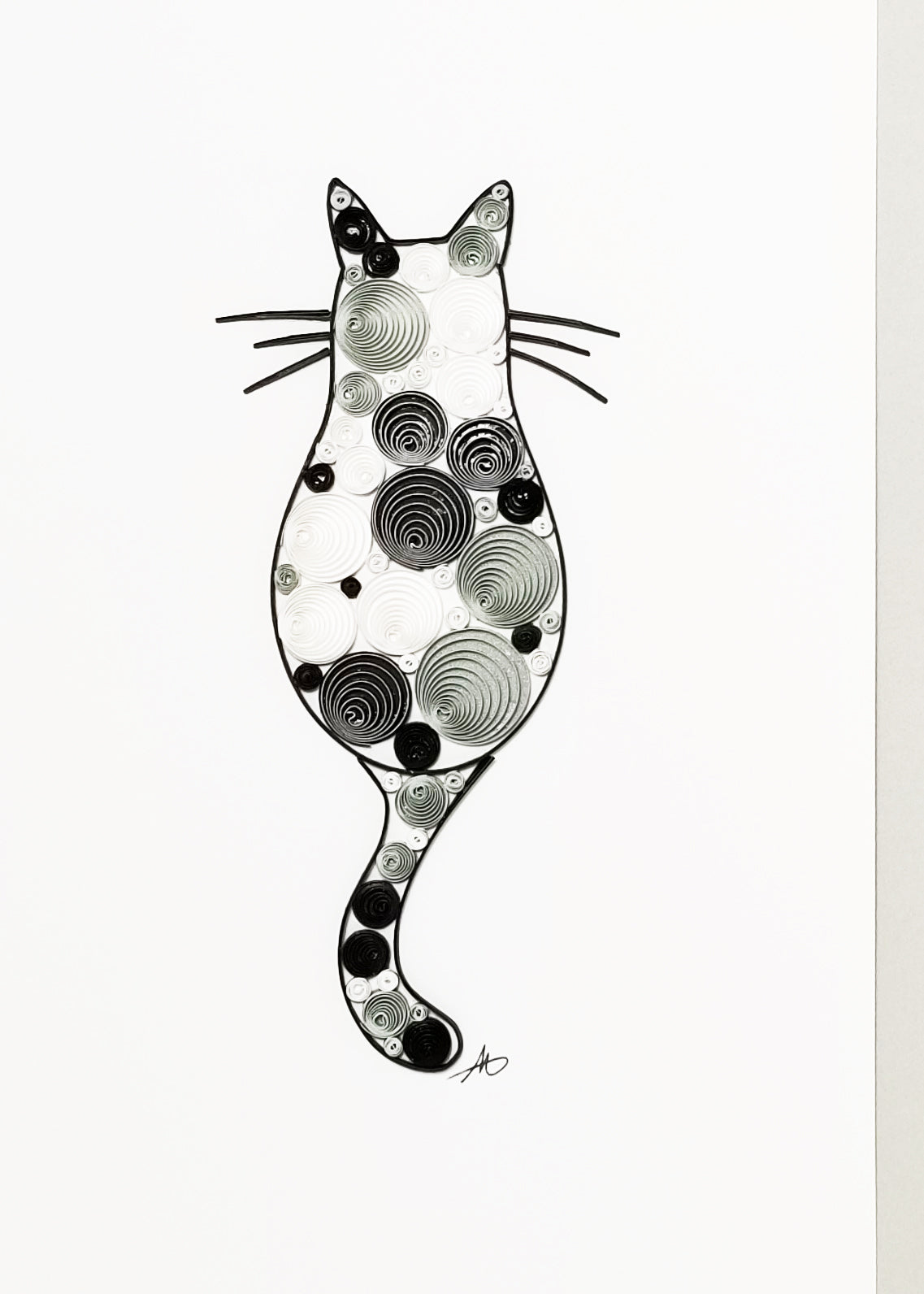 #259 G - Gray Cat