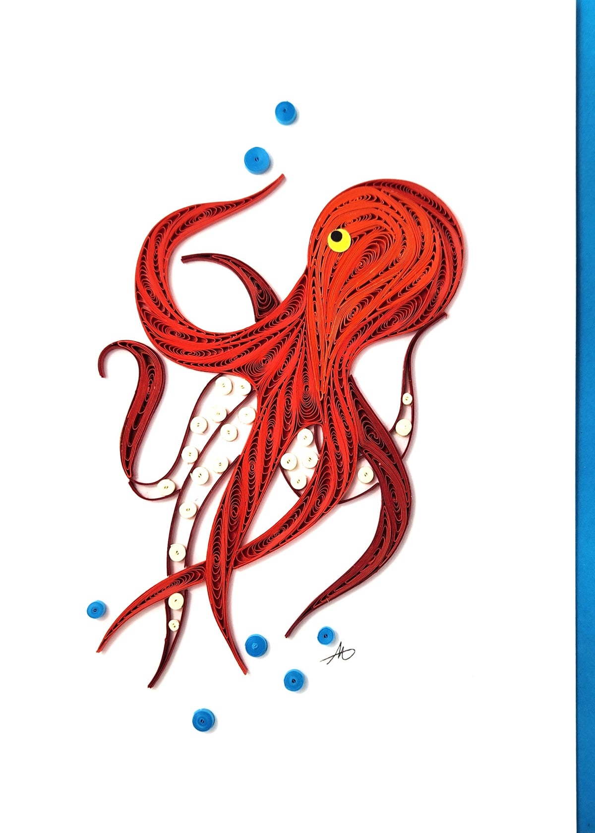 #275 - Red Octopus