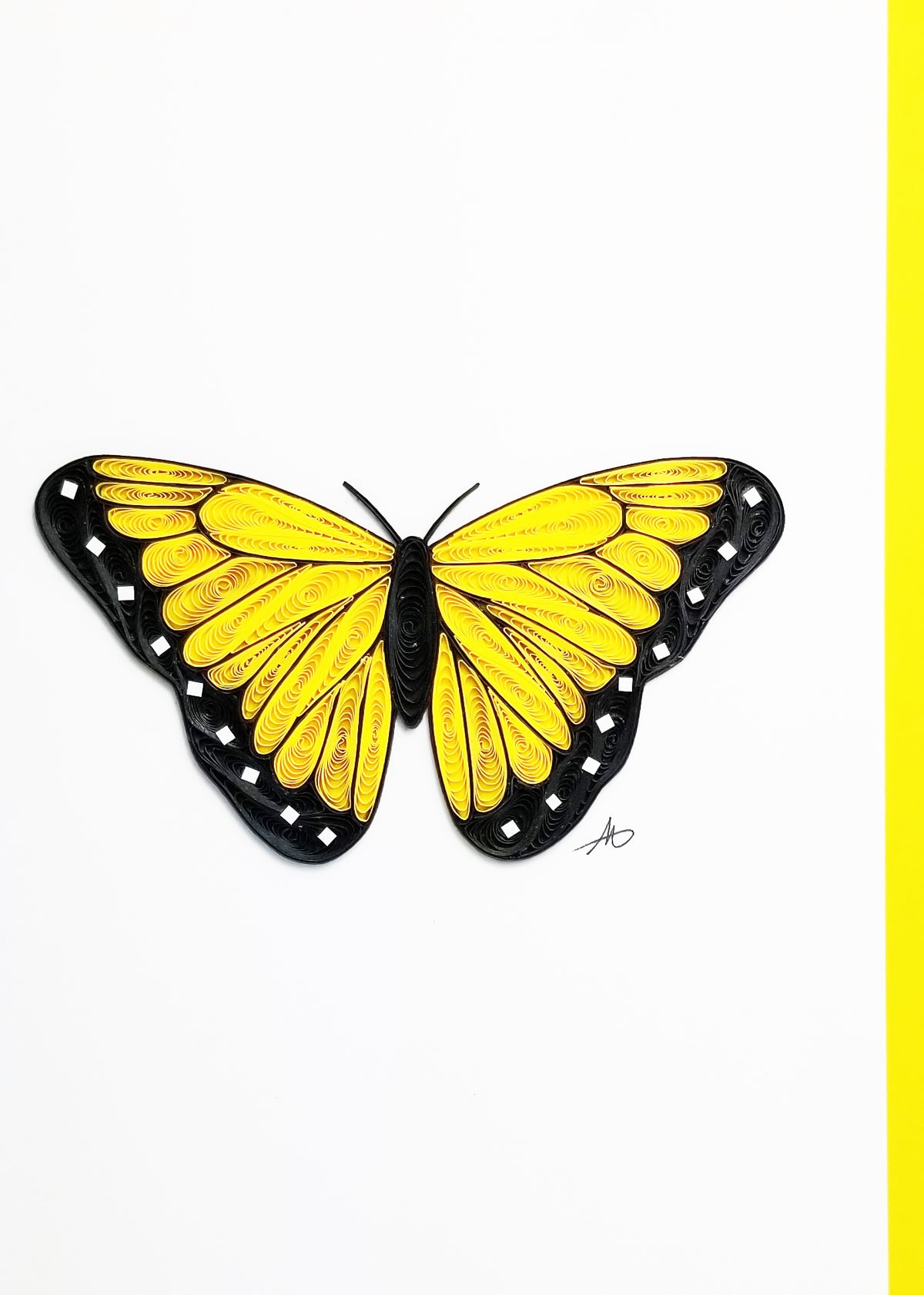 #284 - Yellow Butterfly