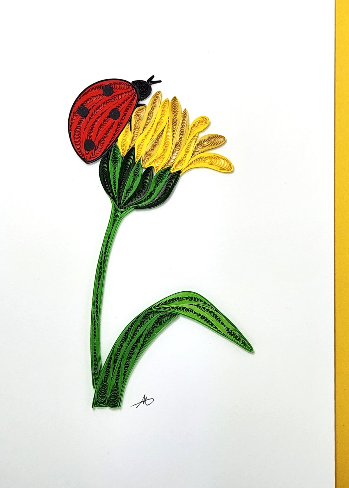 #286 - Ladybug with Daisy