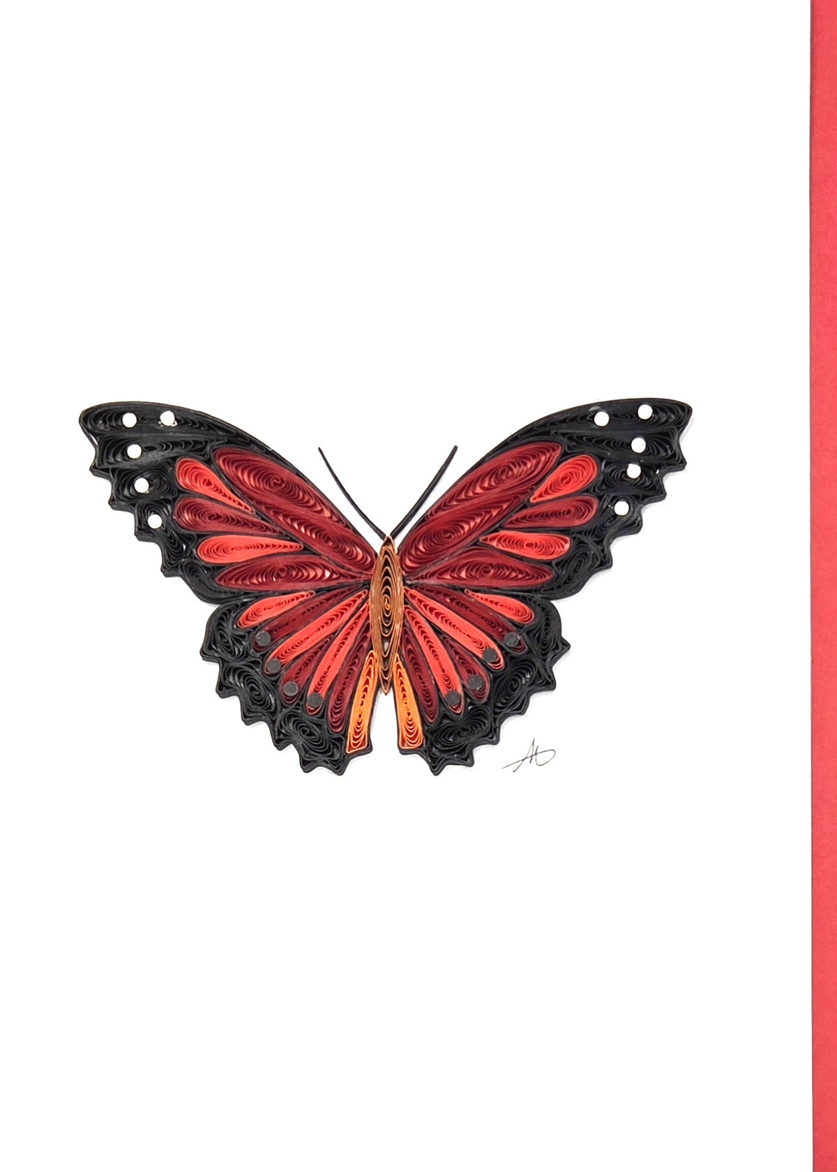 #289-Red Butterfly