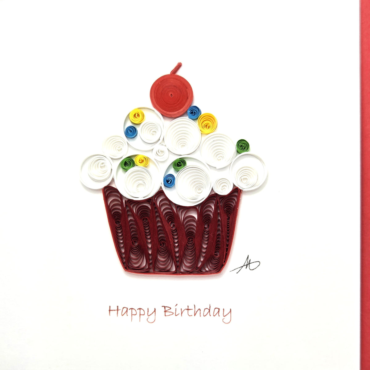 #29 - Happy Birthday Cupcake