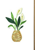 #319 V - Peace Lily vase