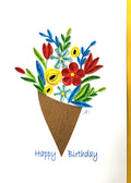 #502 - "Happy Birthday" Flower Bouquet