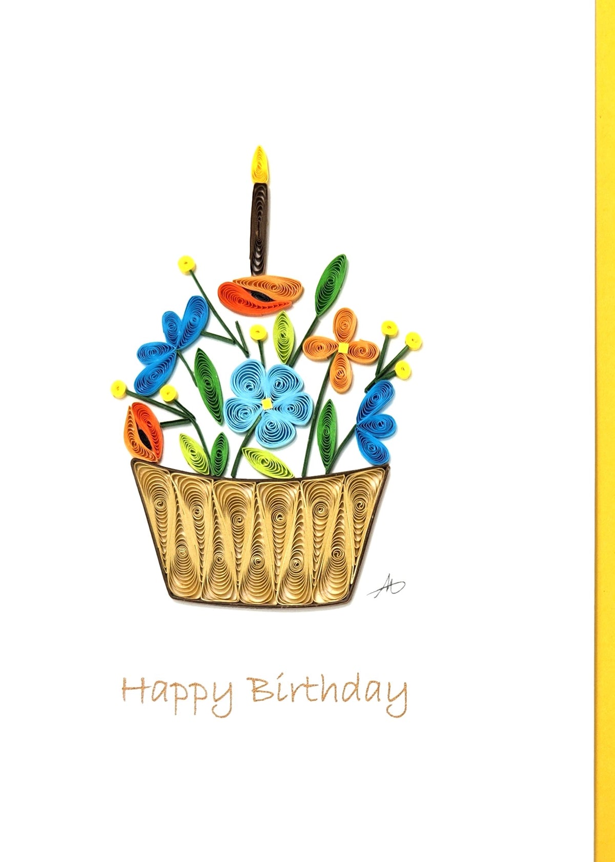 #504 - Happy Birthday Gifts with Flowers