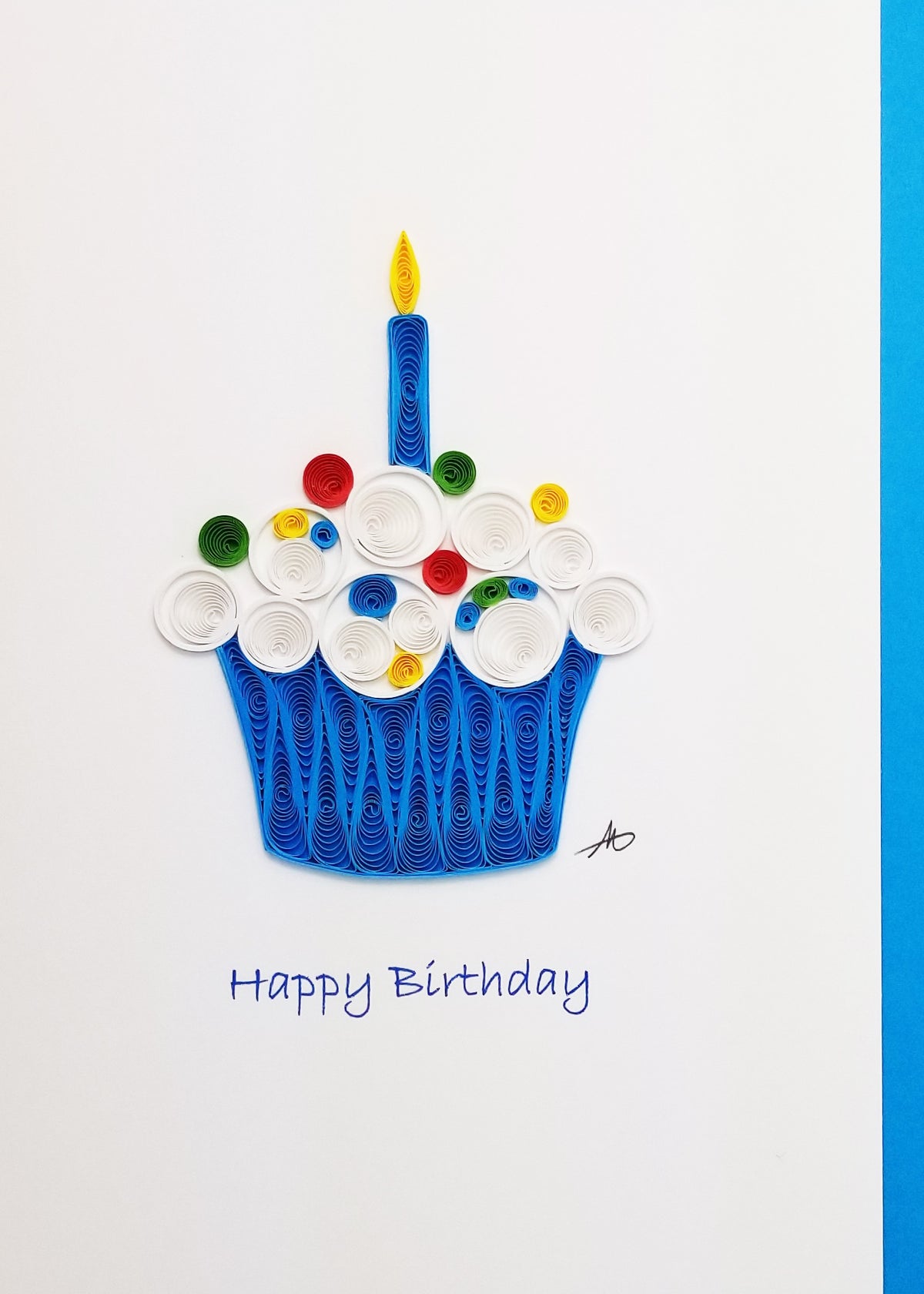 #505 - Happy Birthday Cupcake
