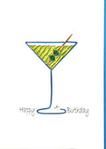 #512 OL - "Happy Birthday" Martini