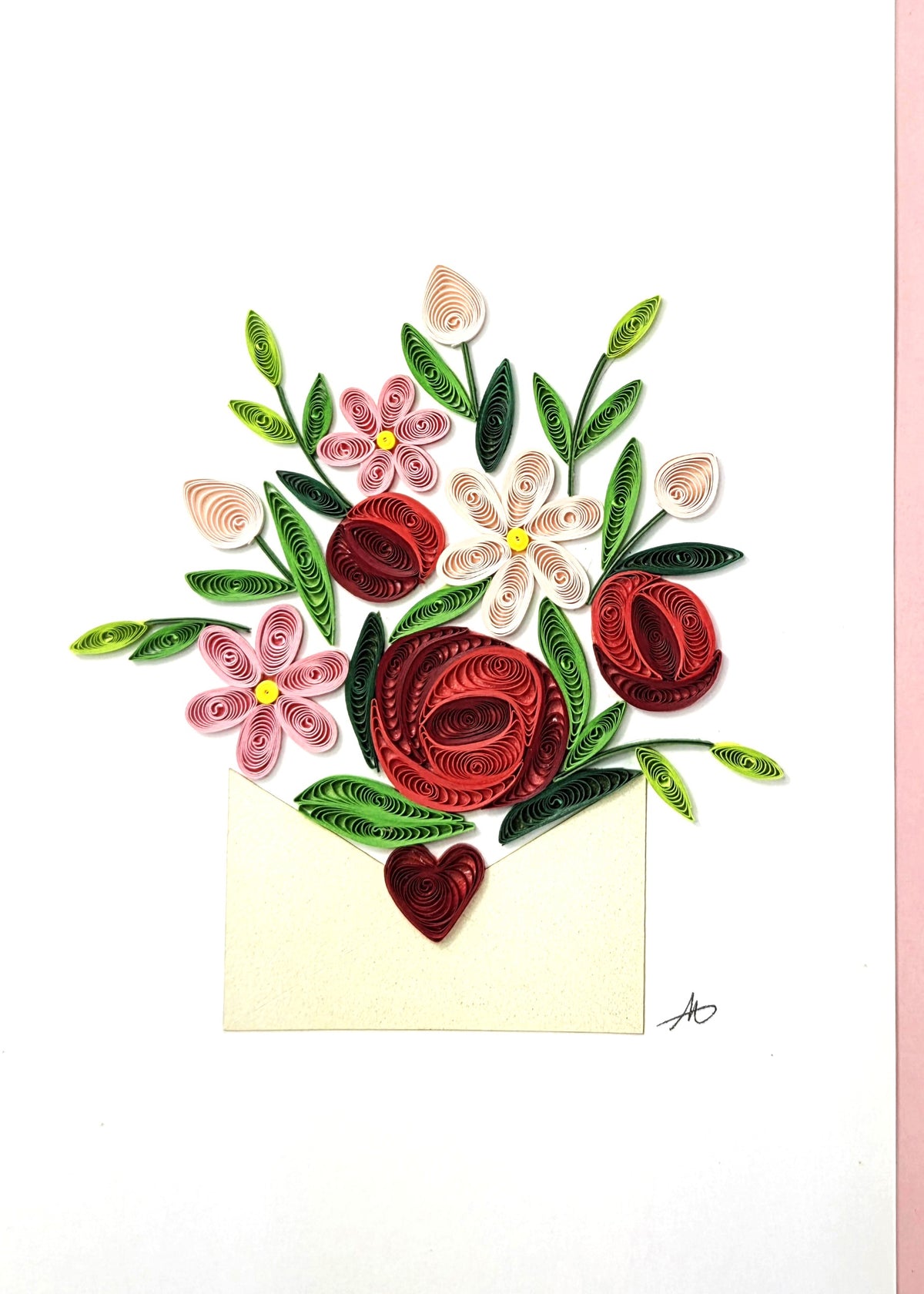 #611 - Flower Envelope