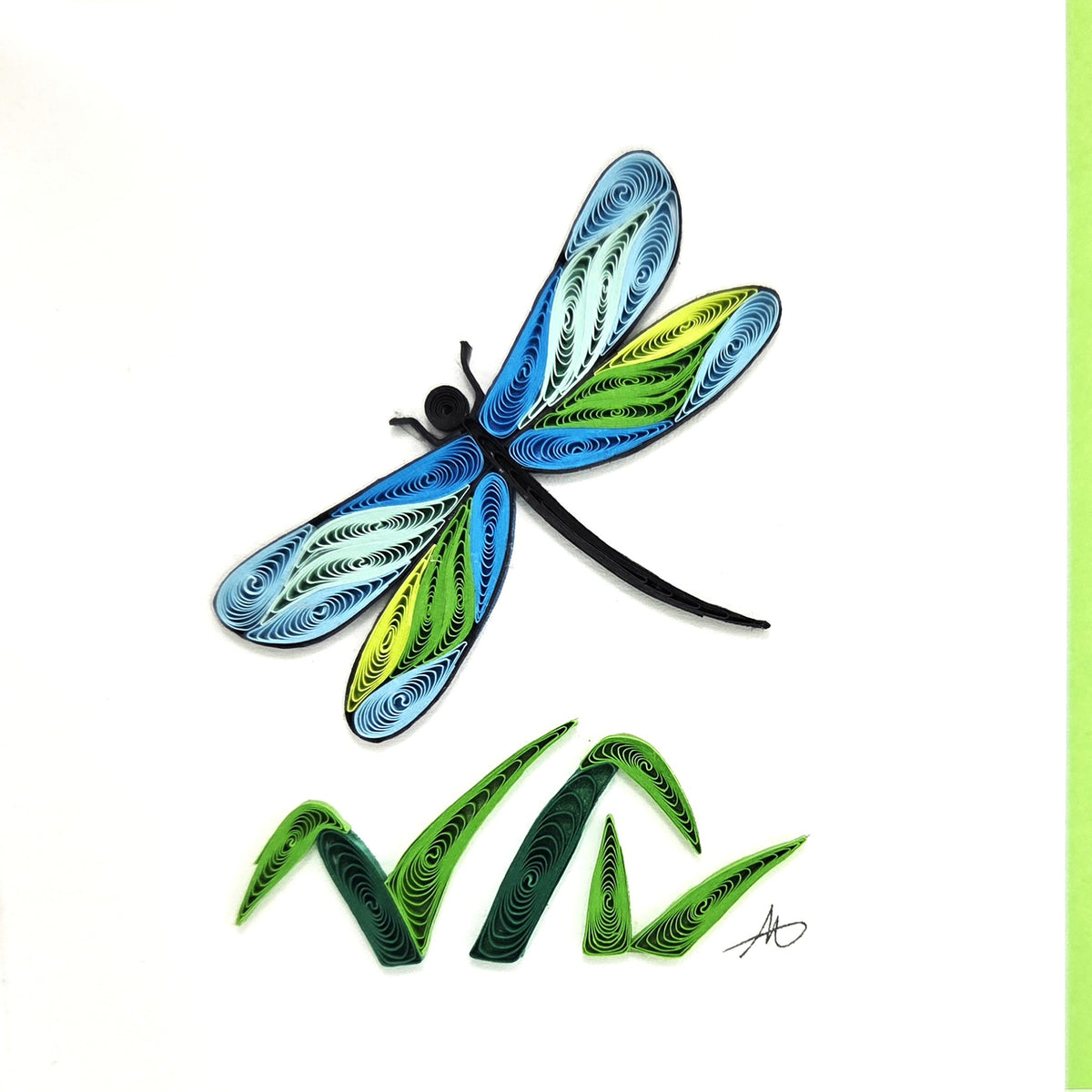 #63 - Blue Dragonfly