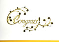 #704 L - Quilled Congrats