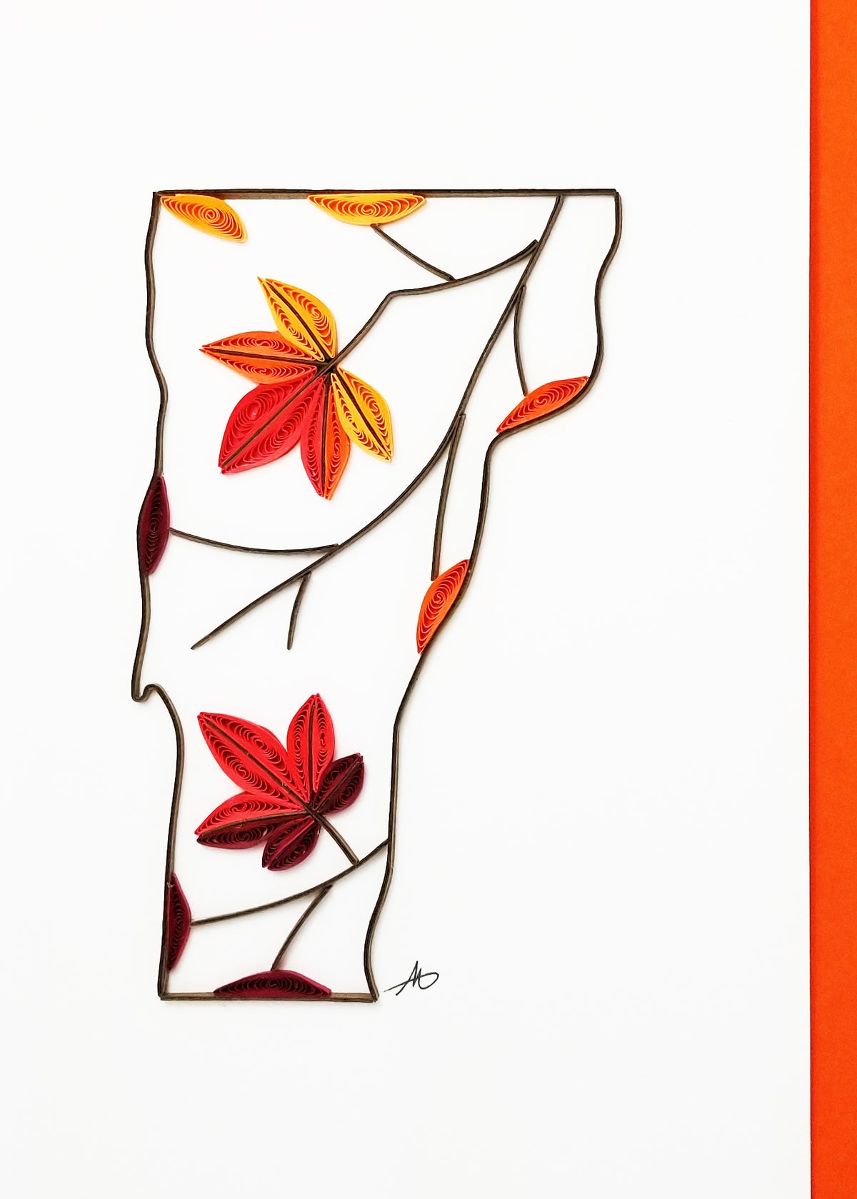 #713 VTM - Vermont Maple Leaf