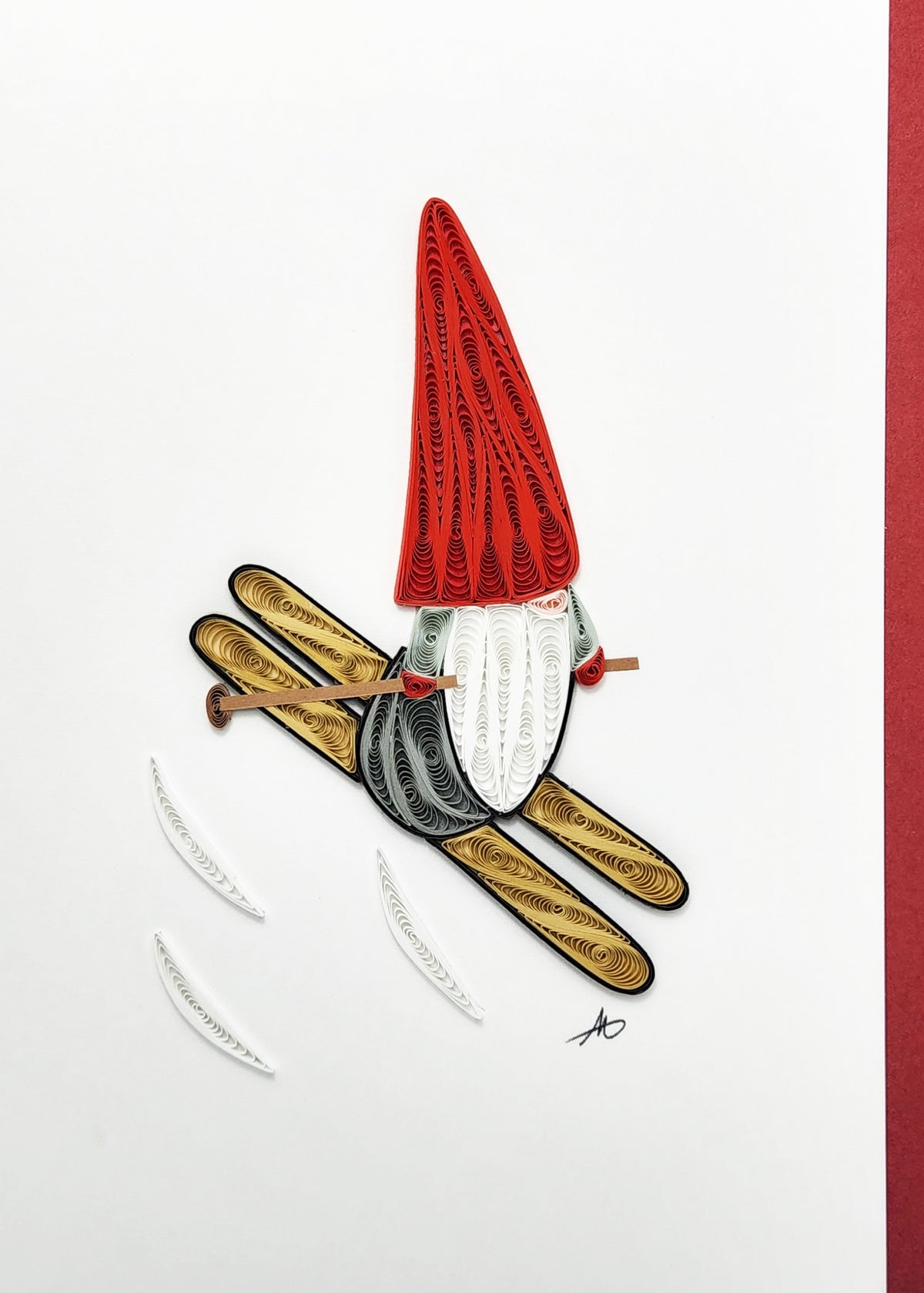 #810 - Skiing Gnome