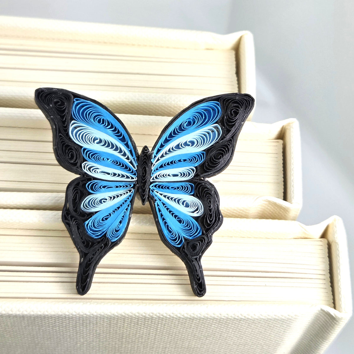 #905-Blue Butterfly Bookmark