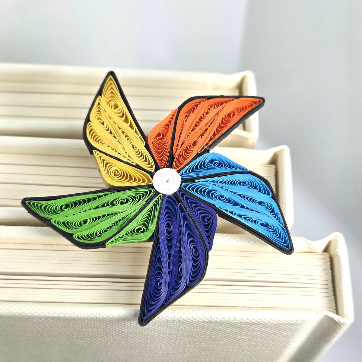 #915-Pinwheel Bookmark