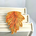 #917-Fall Leaf Bookmark