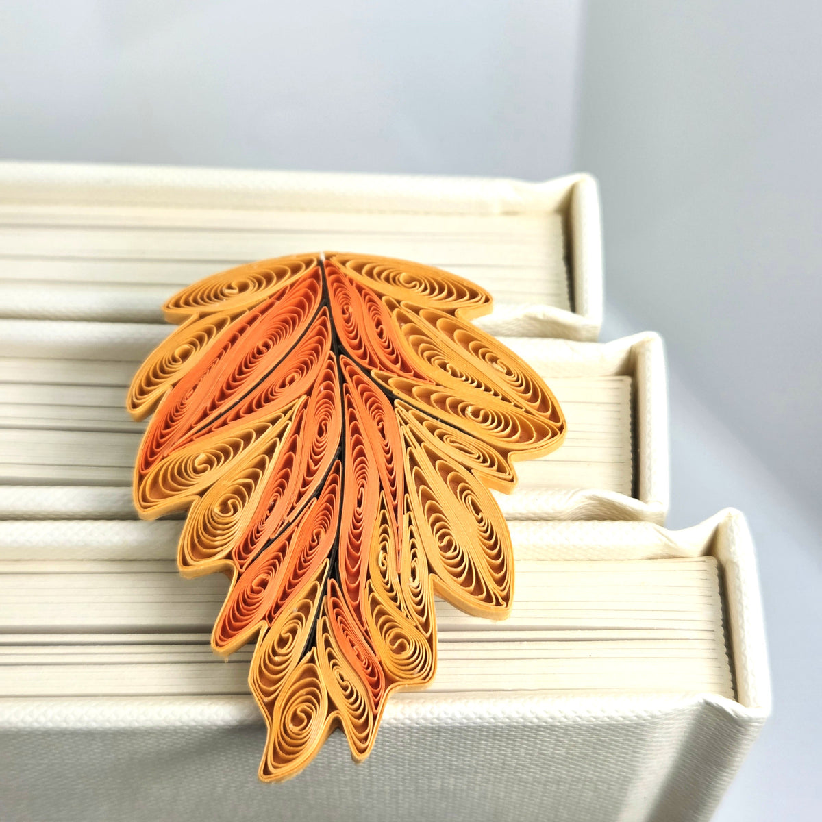 #917-Fall Leaf Bookmark
